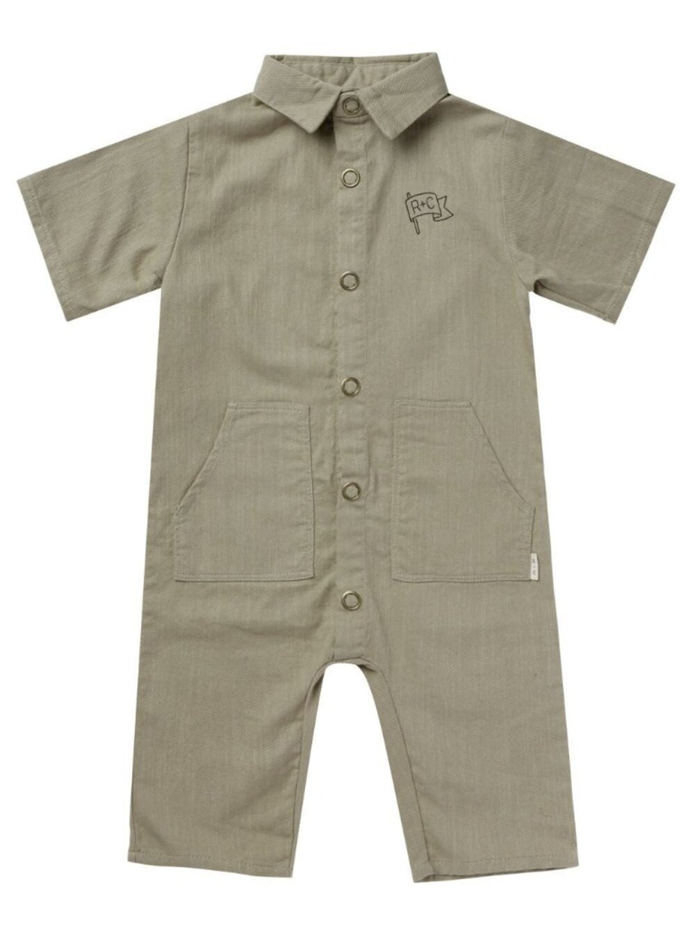 Rylee + Cru Rhett Jumpsuit - Fern